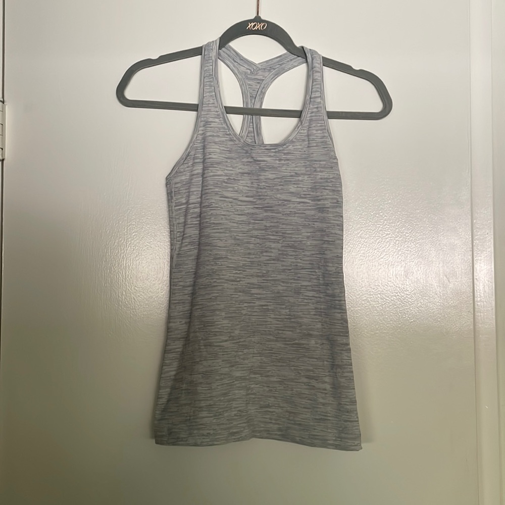 Grey workout tank